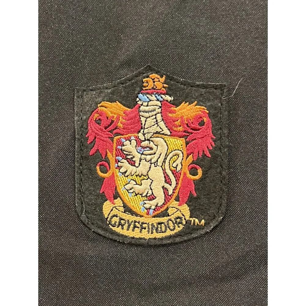 Harry Potter Griffindor Universal Studios Black Wizard Clock Robe Kids Size XXXS - Picture 5 of 10